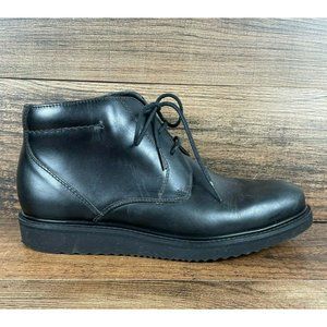 THE GENERIC MAN Leather Chukka Chelsea Boot 8.5 US